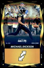 2024 UNO Elite Core Edition - Yellow Foil Michael Dickson Seattle Seahawks #052