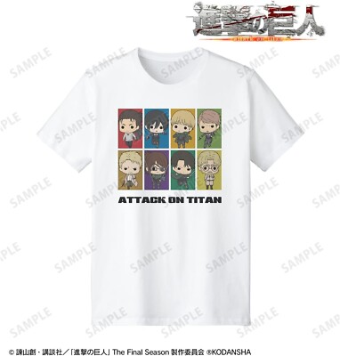 Attack on Titan (Arma Bianca) T-Shirt Eren Levi Mikasa Armin Damen Gr. L NEU