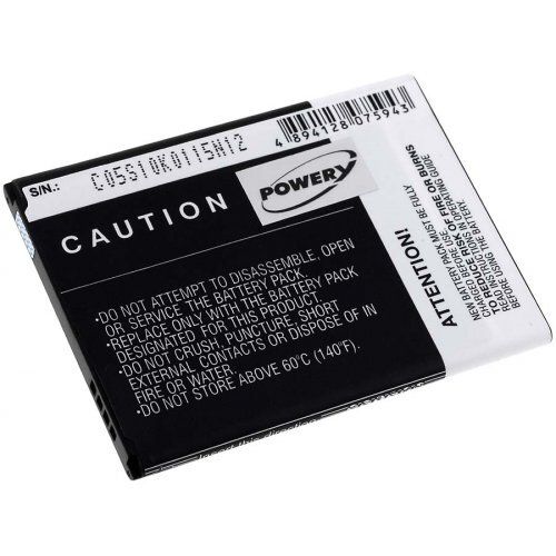 Battery for Samsung type B500BE 1900mAh 3,7V 1900mAh/7Wh Li-Ion