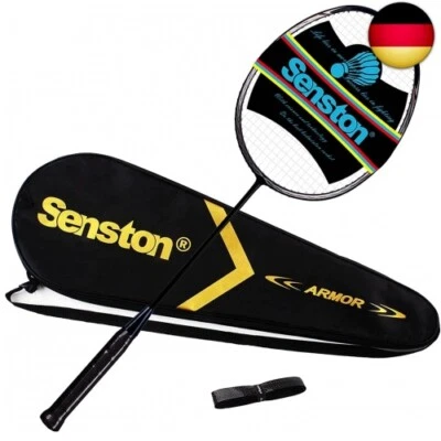 BESUCHE DEN SENSTON- Senston N80 Carbon Ultraleicht Badminton Schläger mit Schlägertasche