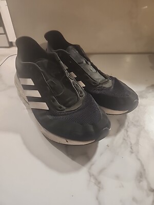 Adidas Supernova M Mens Sz 10.5 Black White Athletic Running Sneakers S42722