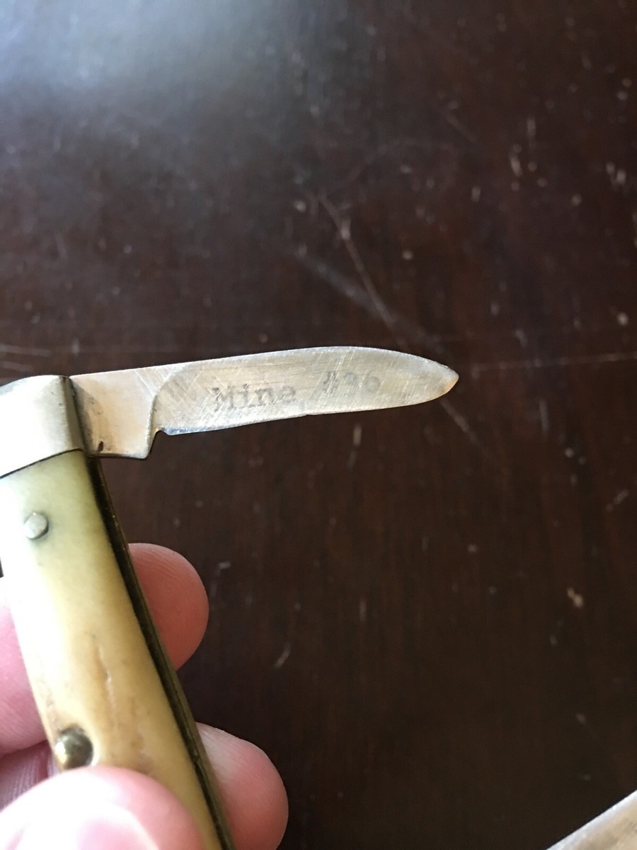 Case XX USA 52033 SSP PocketKnife Patton Mining Mine #36