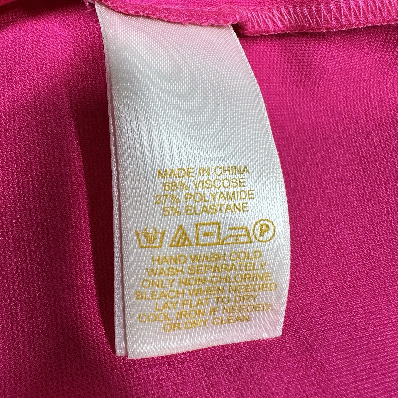 Abito donna Kate Spade rosa senza maniche scollo a V linea A taglia 4 nuovo senza etichette