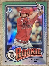 2024 Bowman Chrome Rookie of the Year Favorites Nolan Schanuel RC Rookie #ROY-9