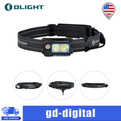 Olight Array 2 Pro Headlamp with SOS Modes Head Flashlight for Running Camping
