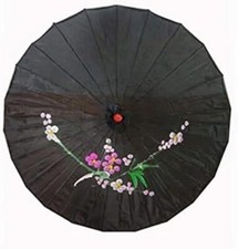 Japanese Parasol Asian Chinese Nylon Umbrella, for Photography Cosplay 22 inch