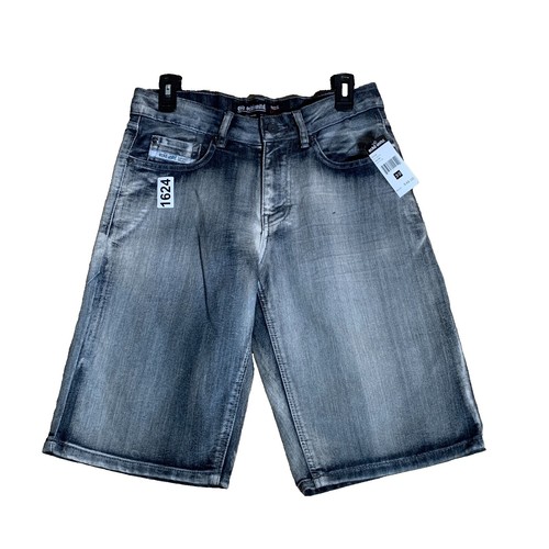 Marc Ecko Cut & Sew Super Stretch Blue Denim Shorts - Size: US-30