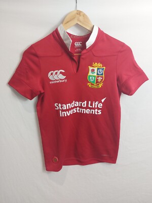 Canterbury Kids British Irish Lions Rugby Shirt Size 12 Years