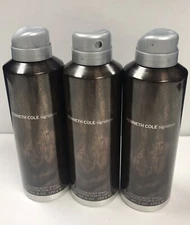 Kenneth Cole SIGNATURE Perfume 6.0 Oz 170 g All Over Body Spray Men’s Lot Of 3