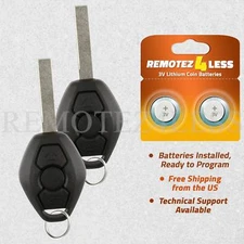 2 For 2003 2004 2005 2006 BMW Z4 Keyless Entry Remote Car Key Fob