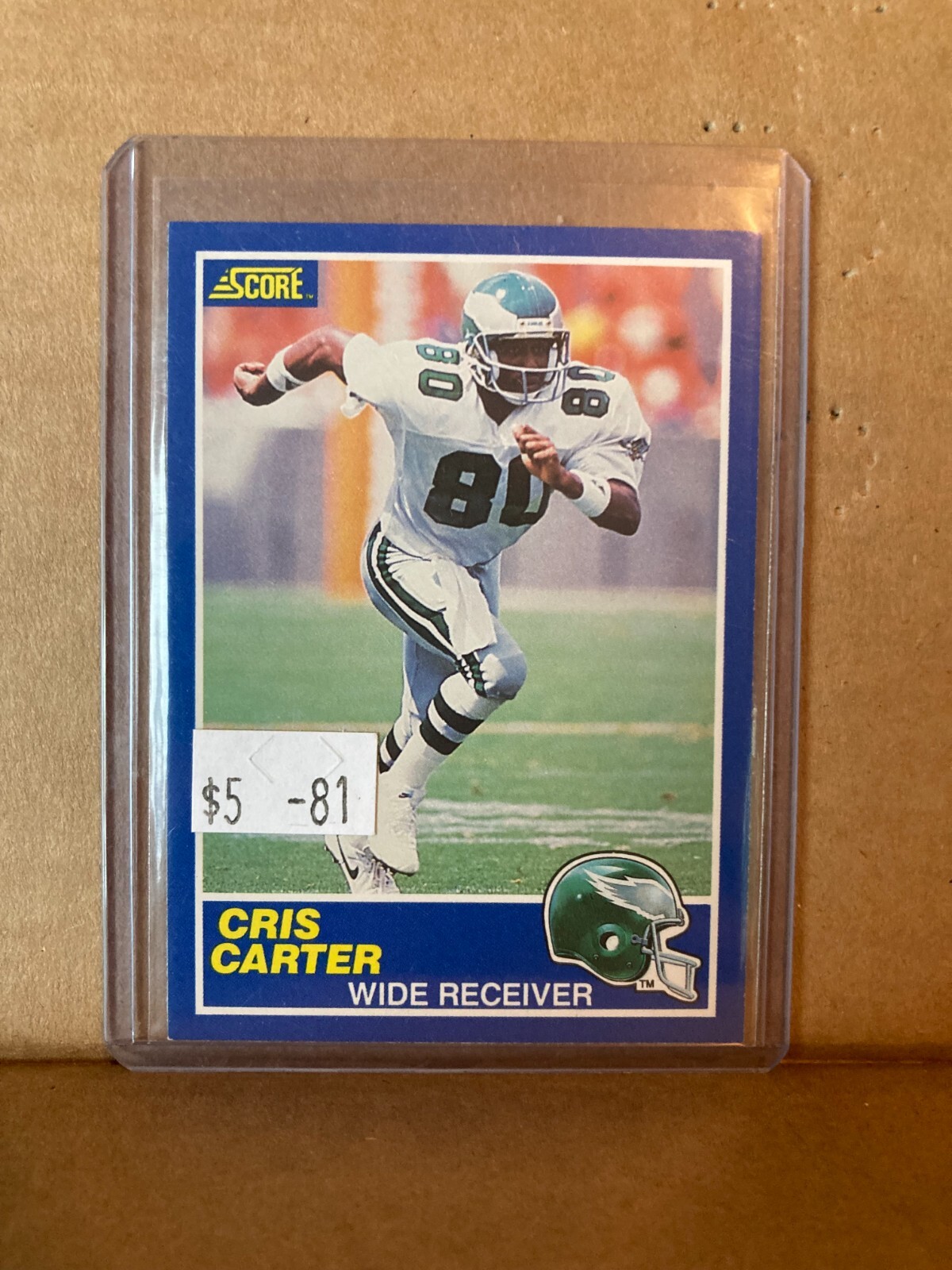 CRIS CARTER 1989 SCORE #72