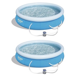 Bestway 12ft x 30in Fast Set Above Ground Swimming Pool w/ Filter Pump (2 Pack) - Click1Get2 Cyber Monday&set=par&sort_by=almost Gone