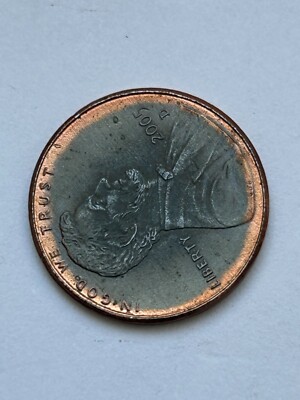 2005 D penny missing clad error | eBay