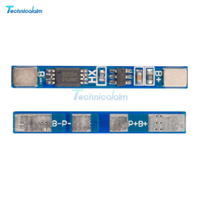 2pcs 1S 3.7V 2.5A Lithium Batterry Protection Board Polymer BMS PCM PCB Module