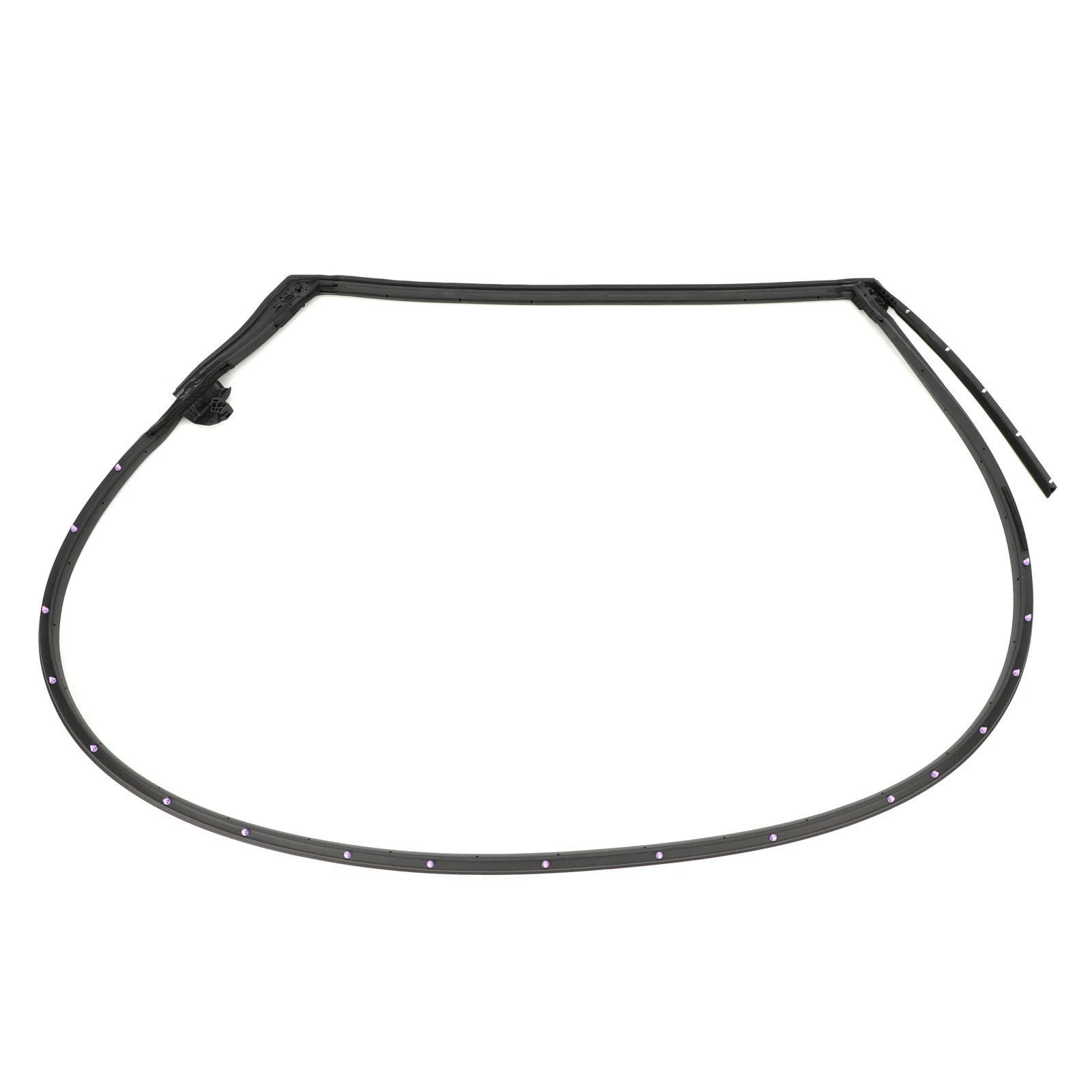 Burlete de puerta trasera del lado del pasajero para Subaru Crosstrek 2018-2023 (P/N 63512FL000)