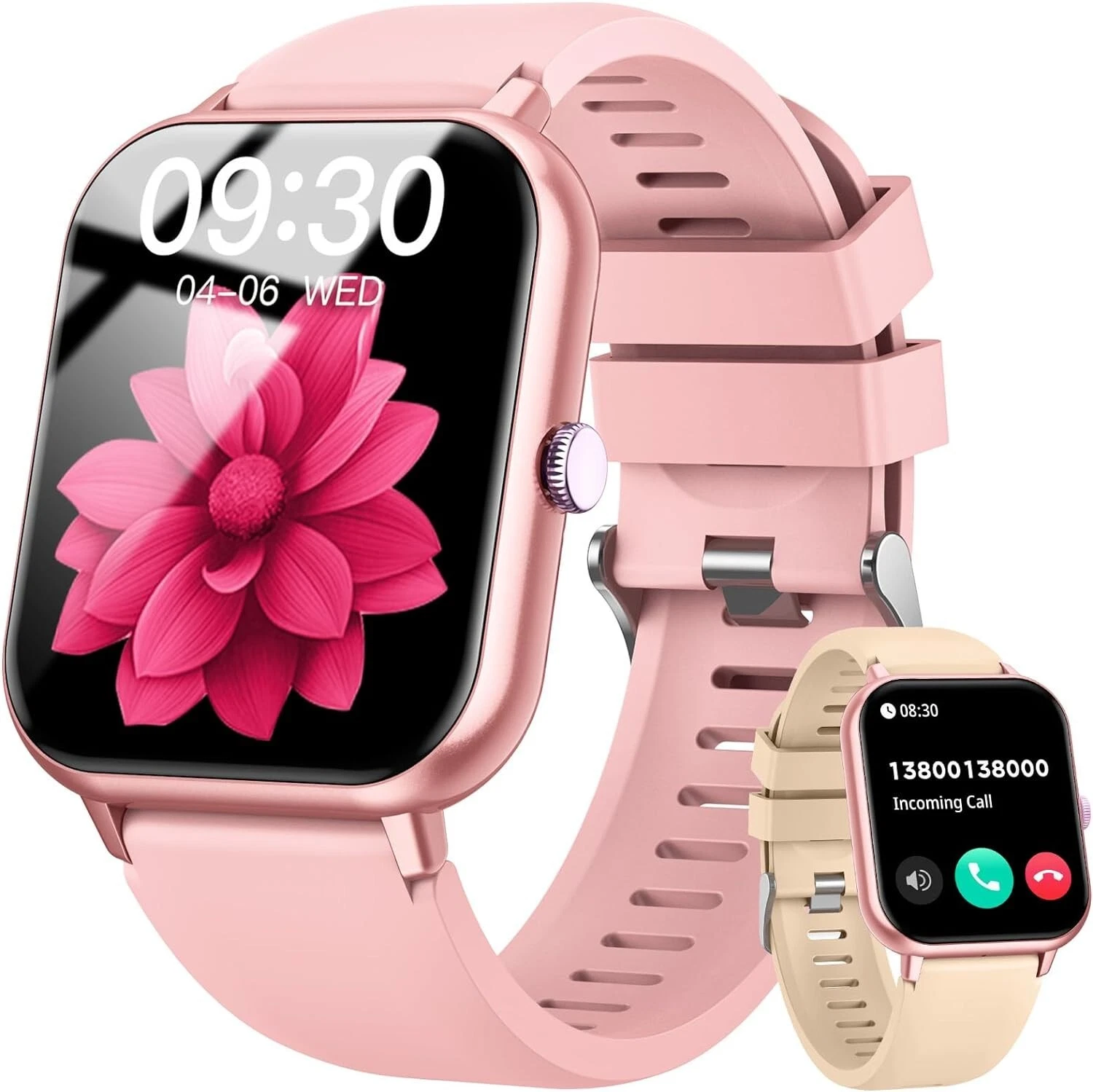 Smartwatch Women's Phone Function Wristwatch Sport Watch for Samsung Huawei iPhone