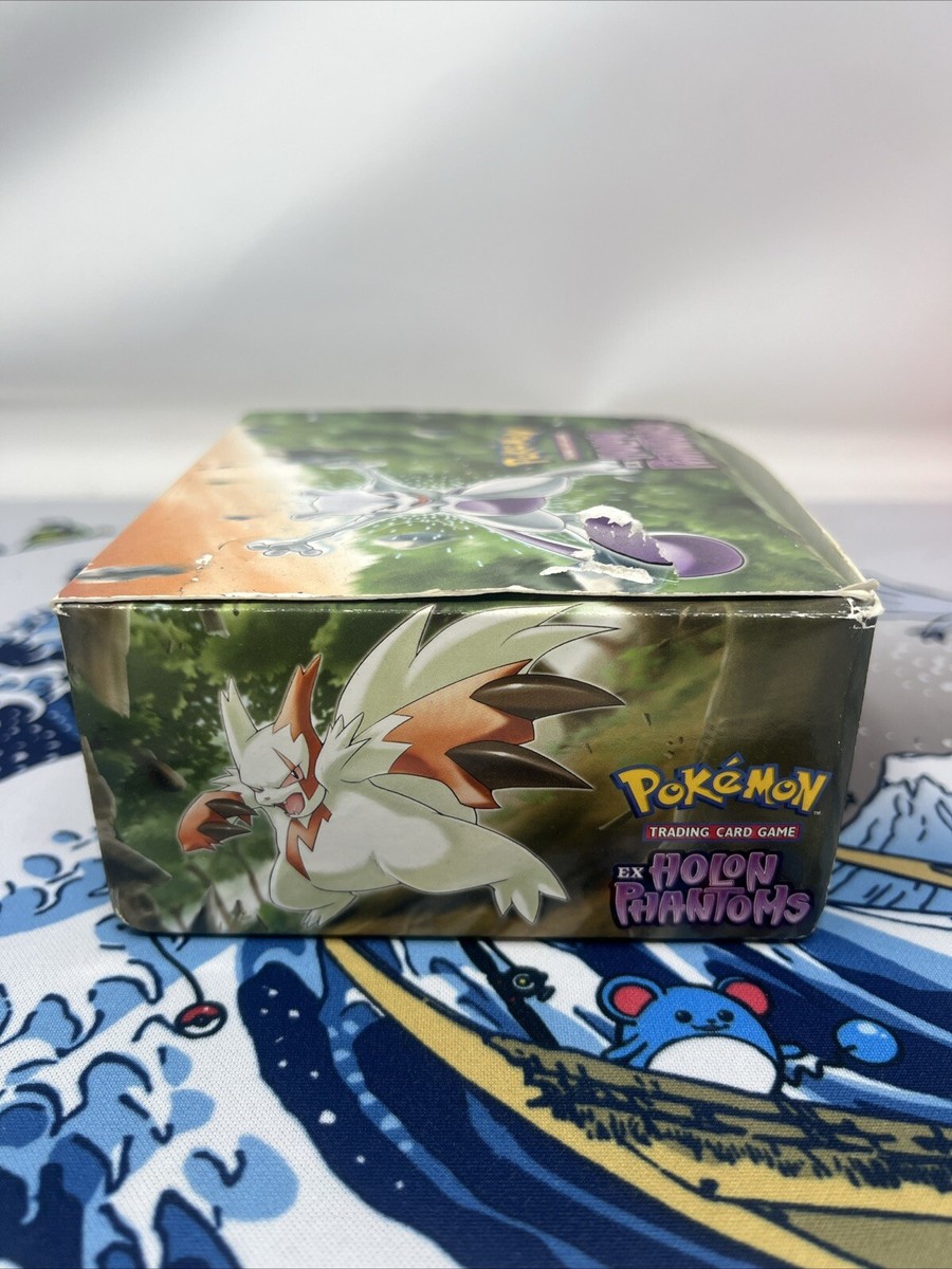 2006 EX Holon Phantoms Booster Box NO CARDS English EMPTY DISPLAY