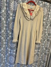 Vintage NWT Robert Cappello Santana Sweater Dress Size 8 Wool / Rayon