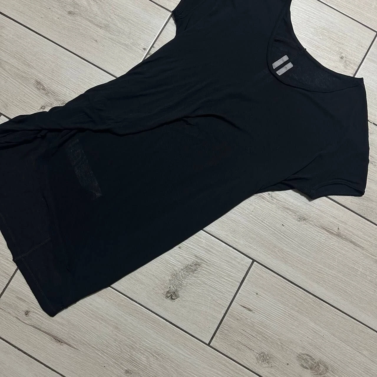 Abito Rick Owens Vintage Y2K Streetwear Donna Nero Lusso Taglia S