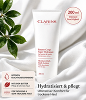Clarins Moisture Rich Body Lotion Reichhaltige Hautpflege Trockene Haut 200 Ml