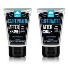 Caffeinated Aftershave, Men'S Grooming Product - Antioxidant Daily Face Lotion +