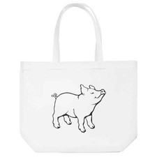 Borsa per la spesa 'Contenented Pig' Tote Bag For Life (BG00090811)