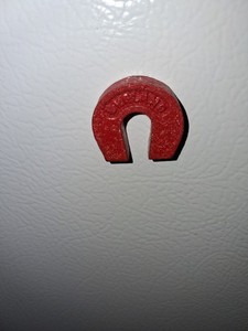 Vintage Mini GENERAL England Horseshoe Magnet