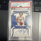 CADE CUNNINGHAM PSA 9 2022-23 PANINI NATIONAL TREASURES #DEF-CCU AUTO 04/25