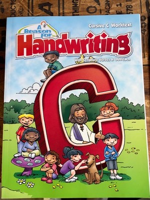 A Reason For Handwriting Cursive C Worktext. Brand New Book!
