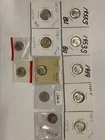 Silver Roosevelt Dime Lot of 12