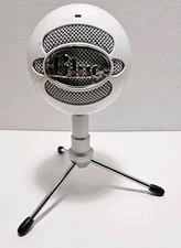 Logitech for Creators Blue Snowball iCE USB Microphone for PC, Mac - White