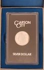 1884 Morgan Silver Dollar Carson City GSA Holder with Box and Papers