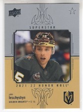 21/22 UD SERIES 2 JAKE LESCHYSHYN HONOR ROLL SUPERSTAR INSERT #55