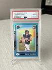 2024 Panini Donruss Optic Rookie Caleb Williams PSA 10 Aqua Prizm /299 POP 5