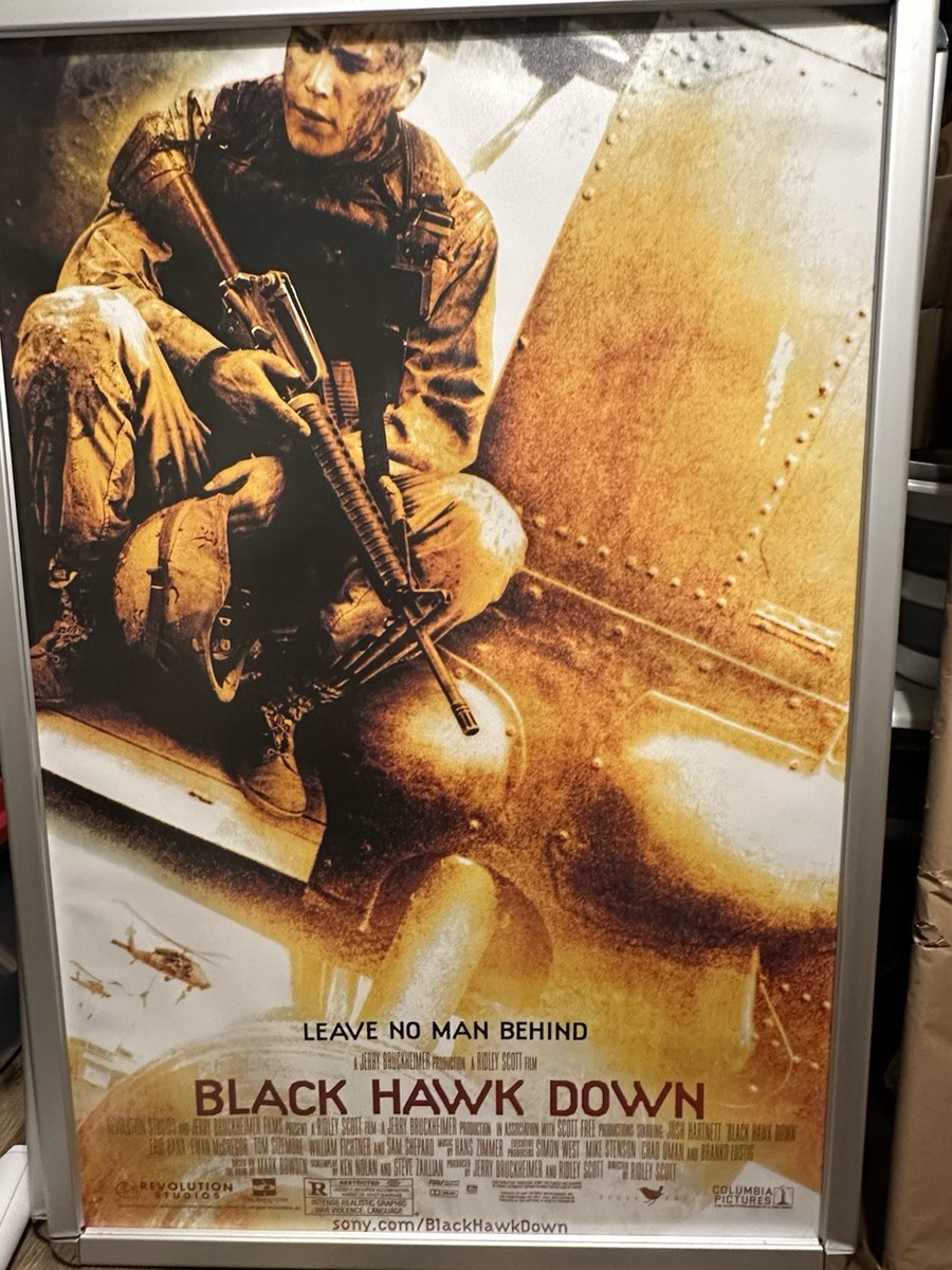 BLACK HAWK DOWN - 2001 - original 27x40 Movie Poster - Style B