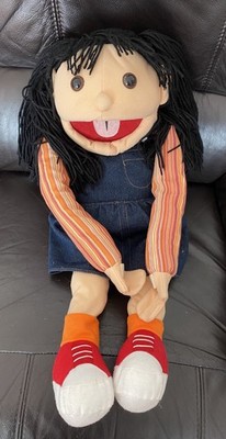Ganzkörper Mädchen Puppe Stofftier A S Puppen & Spielzeug 24 Zoll dunkle Haare