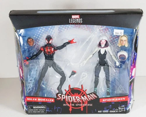 Marvel Legends Spiderverse Miles Morales Spider Gwen