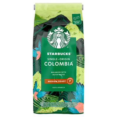 8445290183637 STARBUCKS Single-Origin Colombia 100% Arabica Całe ziarna 450 g Ne