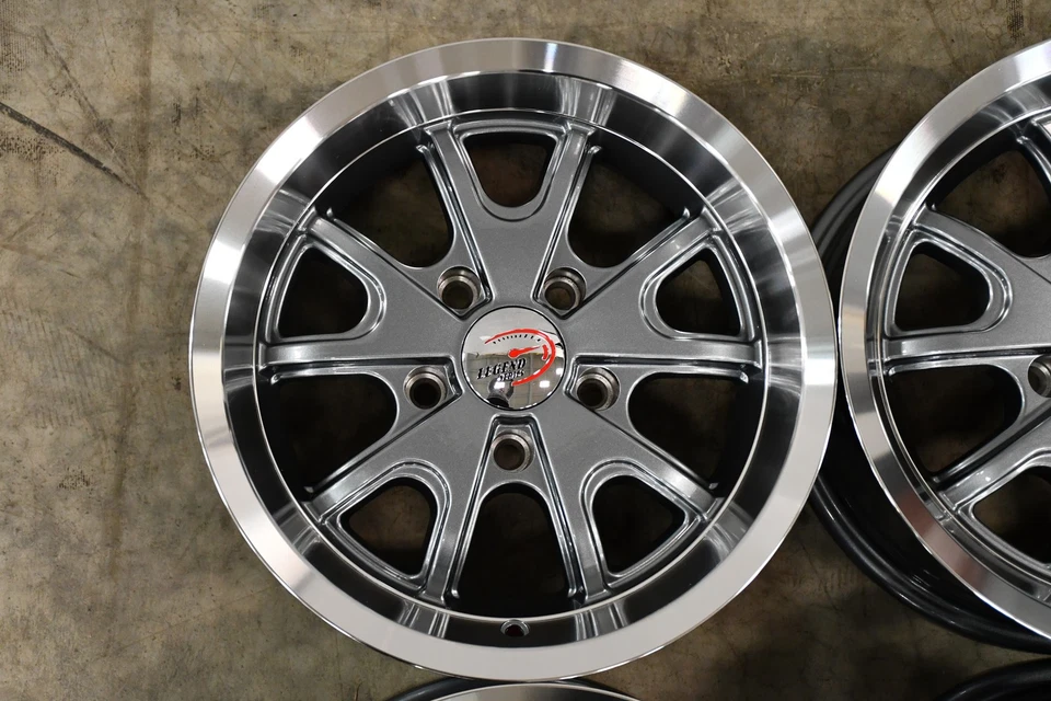 Rueda labial mecanizada 20" Vision Muscle 143 Torque Gunmetal llanta 20x9,5 5x120 38 mm Foto 3 de 4