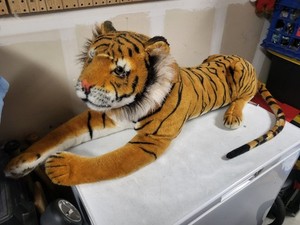 Jumbo Melissa & Doug Large Bengal Tiger Plush Stuffed Animal Toy