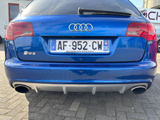 ORIGINAL RS6 Stoßstange hinten AUDI RS6 4F NOGAROBLAU LZ5M blau Stoßfänger PDC