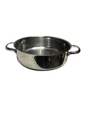 Wolf Gang Puck Bistro Collection 10" Casserole Stainless Steel 18-10 Pan No Lid
