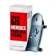 Carolina Herrera 212 Heroes Eau De Toilette 1.7 oz Spray For Men | Fresh Scent