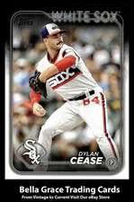 2024 Topps Series 2 Dylan Cease #40 Chicago White Sox MLB Baseball
