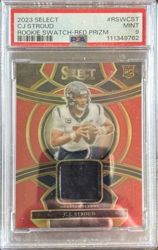 2023 Panini Select Rookie Swatches Prizm#2 C.J. Stroud