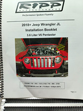 Brand New Ripp Supercharger For 2018 And Up Jeep Wrangler 3.6 V6