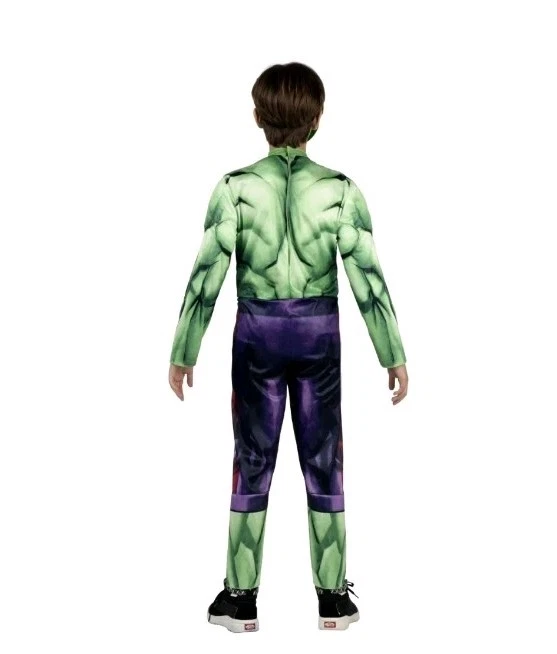 Jazwares Boys Marvel Hulk Muscle Costume Size S 6/7 New Read! - Image 3 of 4