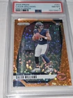 2024 Prizm Caleb Williams RC Orange Disco Rookie #301 Bears PSA 8