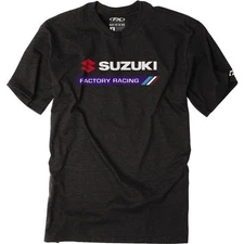 Factory Effex Suzuki Factory Racing Tee, Black