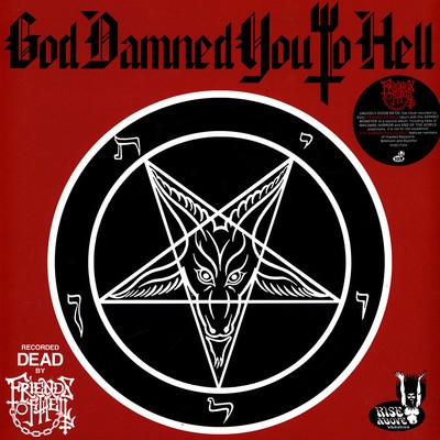 Friends Of Hell - God Damned You To Hell Black Vinyl  (2024 - UK - Original)